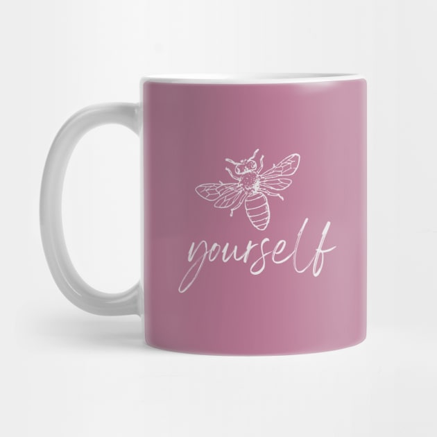 Be yourself - motivational quote by nakarada_shop